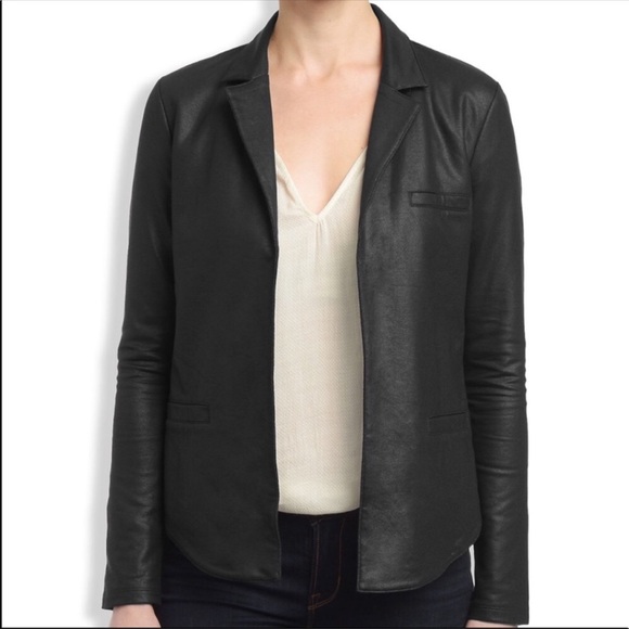Lucky Brand Blazer Open Front Black Jacket - Picture 5 of 8